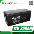 12V 200AH oppladbare aa-batterier av beste kvalitet