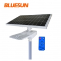 Bluesun Easy Install 50Watt 80W 100W Solar Street Light Solar Led-lys med batteribackup