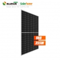 Bluesun Perc Mono Solar Panel 355W 355Watt Half Cell 355Wp Half Cut Monokrystallin Solar Panel PERC Til salgs