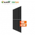 Bluesun Perc Bifacial Solar Panels 425Watt Mono Solar Panel 425 Watt 425W Half Cell 166mm Module