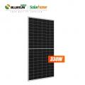 Bluesun Solar Production 330 Watt 330W Solar Panel Perc Half Cell 330W Photovoltaic Pris