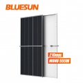 Bluesun nye ankomster høyeffektiv 210 mm solcelle solcellepanel 540w 550w 600w 555w halvcelle solcellepanel mono perc solcellepanel