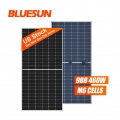 Bluesun UL-sertifikat Bifacial Solar Panel BSM460M-72HBD MBB Technology 460W Dual Glass Solar Panel På lager i USA
