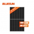 Bluesun USA høyeffektiv svart ramme silisium solcellepanel 370watt svart solcellepanel 370wp monokrystallinske solcellepaneler