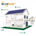 Bluesun 6KW Hybrid Solar System Med Batteri Bankup 6000W Solar Inverter System Hjem
