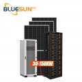 Bluesun 30KW 50KW 100KW 150KW Hybrid solcellepanelsystem Batteri Energilagringssystem med AS/NZS 4777.2 Standard