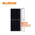 Bluesun High Power 210mm 650W 660W 670Watt Solcellepanel Halvcelle Perc Solcellepanel