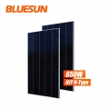 bluesun HJT n-type solcellepanel 650W 640W solcellepanel 650 W 650watt
