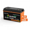 Bluesun High Capacity LifePO4 Lithium-ion-batterier 12V 120Ah dypsyklus energilagring Solbatteri