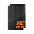 Bluesun Topcon All Black 450W solcellepanel for kommersiell hjemmebruk
    