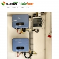 bluesun solar 5KW 8KW 10KW 12KW energilagringssystem hybrid litiumbatteri solenergivegg for boligbruk
