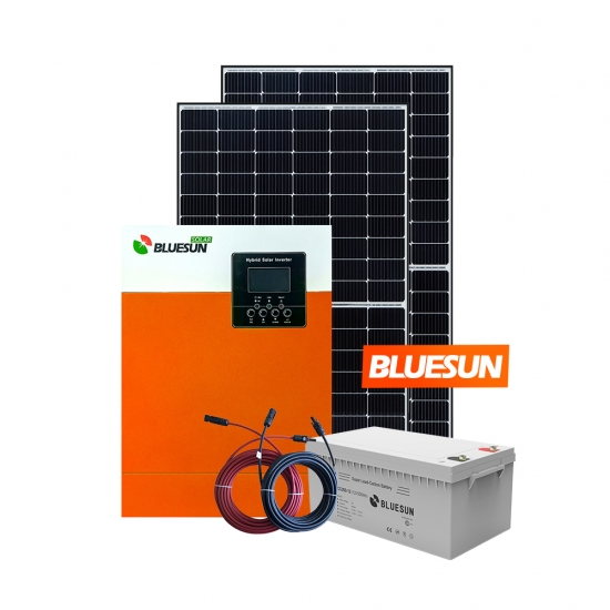 3.5KW Off-grid solar power system 35000w solar system with 1kva inverter