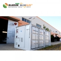 Bluesun tilpasset solcellesystem beholder solbatteri energilagringssystem beholder 20FT