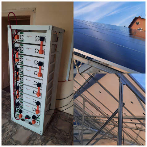 Bluesun 20kw off grid solsystem i Serbia