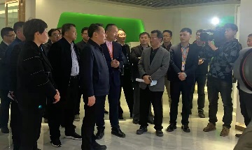 Stående komiteen til Anhui Provincial Party Committee og sekretæren til Hefei Kommunalfestutvalg undersøkt bluesun Solar.