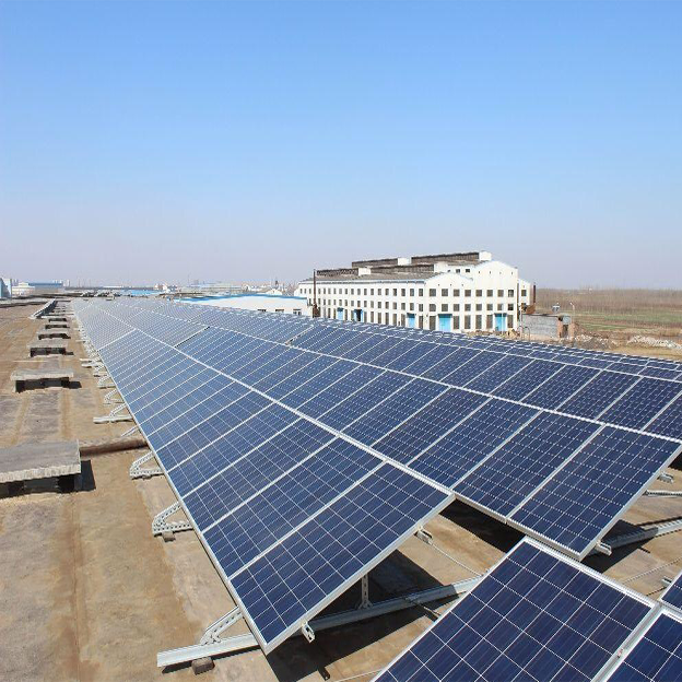 300kw på grid solsystem i Kina for kommersiell bruk