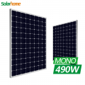 Bluesun PV-panel høyeffektiv 48V 490watt monokrystallinske solcellepaneler