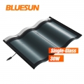 Bluesun Populær Enkelt Glass Tak Solar Tile 30W Solcelle Takstein