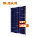 BLUESUN varmt salg solcellepanel 280w 290w 300 watt solcellepanel billig pris på lager for kampanje