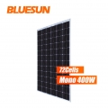 Bluesun 30 års garanti bifacial solcellepanel mono 380w 390w 400w 72celler solcellemodul