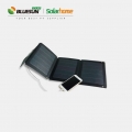 Bluesun fleksibelt tynnfilm solcellepanel svart shingel solar fleksibelt papir lett å rengjøre