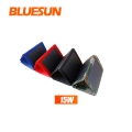 Bluesun fleksibelt tynnfilm solcellepanel svart shingel solar fleksibelt papir lett å rengjøre