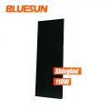 Bluesun Shingled Halfcell 100W 110W All Black Solar Panel Black 110Watt Monokrystallinsk Silisium Solar Panels