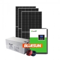 Bluesun 5KW 10KW 15KW Komplett off Grid solcellesystem frittstående batterisystem for bolig og kommersiell bruk