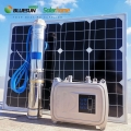 Bluesun 1500W 2HP 3HP Solar Vannpumpe 48V dypbrønn DC solcellepumpesystem for landbruk