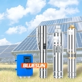 Bluesun New Arrivals AC DC Nedsenkbar Solar Vannpumpe 110V 2HP 3HP 5HP Solar Vannpumpe