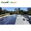 Bluesun Solar Halvcelle PV-modul Dobbeltglass polykrystallinsk 340W 350W 355W Solcellepaneler i Afrika
