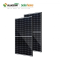 forhåndssalg! bluesun EU lagerfører 54-cellers svart ramme 425watt solcellepanel 182mm solcelle solcellepanel 425W PV-modul

