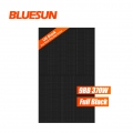 Bluesun USA UL-sertifisering Svart PV-panel 370Watt Monokrystallinske solcellepaneler Halvcelle 370Wp PV-modul
    