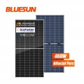 Bluesun UL-sertifikat Bifacial Solar Panel BSM460M-72HBD MBB Technology 460W Dual Glass Solar Panel På lager i USA
