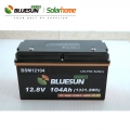Bluesun High Capacity LifePO4 Lithium-ion-batterier 12V 104Ah Deep Cycle Energy Storage Solar Battery
