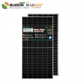 Bluesun TOPCON Bifacial Solar 600W Panel Halvcelle 600W Solar PV Module
    