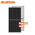 Bluesun MBB Half Cell monokrystallinske 560 watt solcellepaneler 560w 550w 555w halvkuttede solcellepaneler
