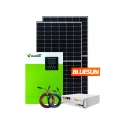 6KW off grid solenergisystem med batteri