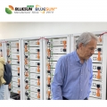 Tilpasset kommersiell bruk 100kw 50kw hybrid solcellesystem med 200kwh litiumbatteri solsystem