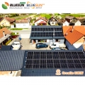 Bluesun bifacial solcellepaneler leverandører paneler solares costo 700w 720w solcellepanel for hjemmestrøm
    