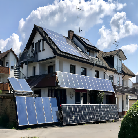 Installasjon av 6,26 GW solenergi i Tyskland i første halvår