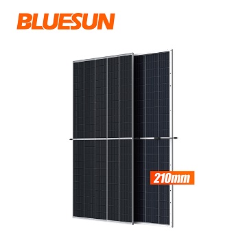  Bluesun solenergi vil tilby 210mm storcelle mono perc solcellepanel med maks effekt 550Watt 