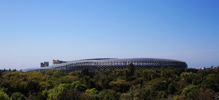 taiwan solenergi drevet stadion