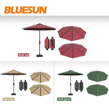 Solar Light LED patio paraplyer, du vil elske dette sommer