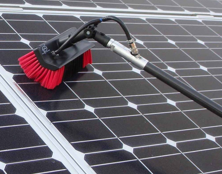 hvordan du opprettholder og rengjør solcellepaneler