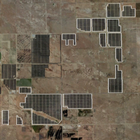 oversikt over verdens største solkraftverk