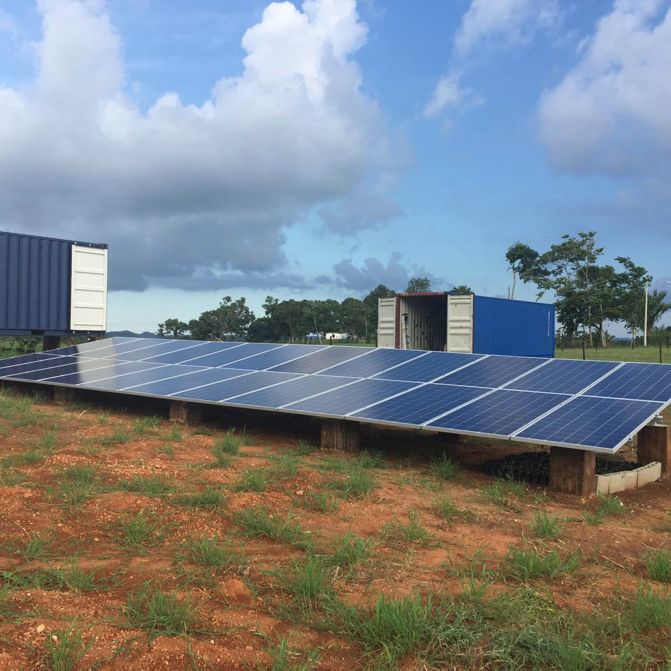 8kw av grid solsystem i Panama for privat bruk