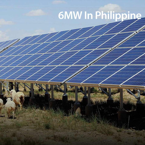 6 mw solkraftverk i Filippinene