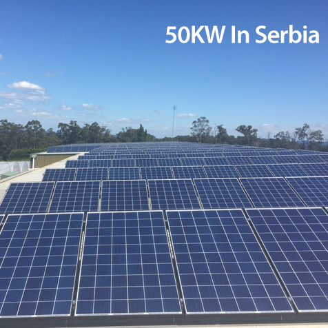 50kw på nettets solsystem i serbia