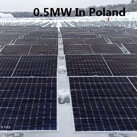  Bluesun 0.5mw Flytende Solenergianlegg i Polen
